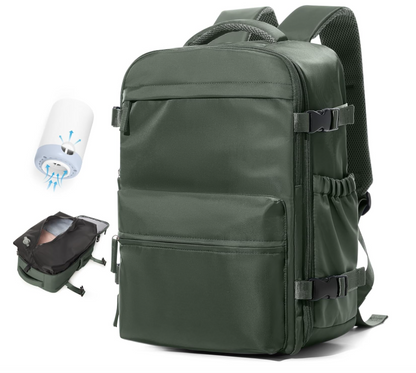 Orabag Go – Sac à dos léger cabine 20L extensible avec compartiments organisés